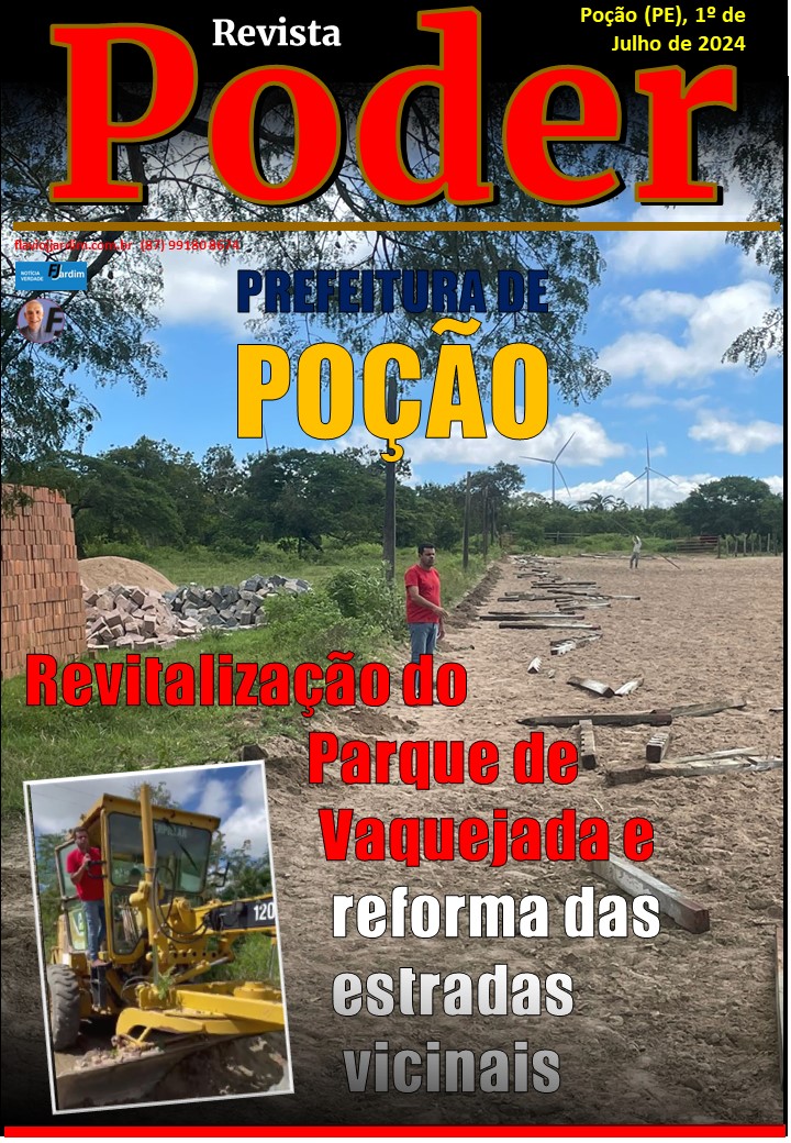 POÇÃO | Renovação e Progresso: Poção Investe no Futuro Rural