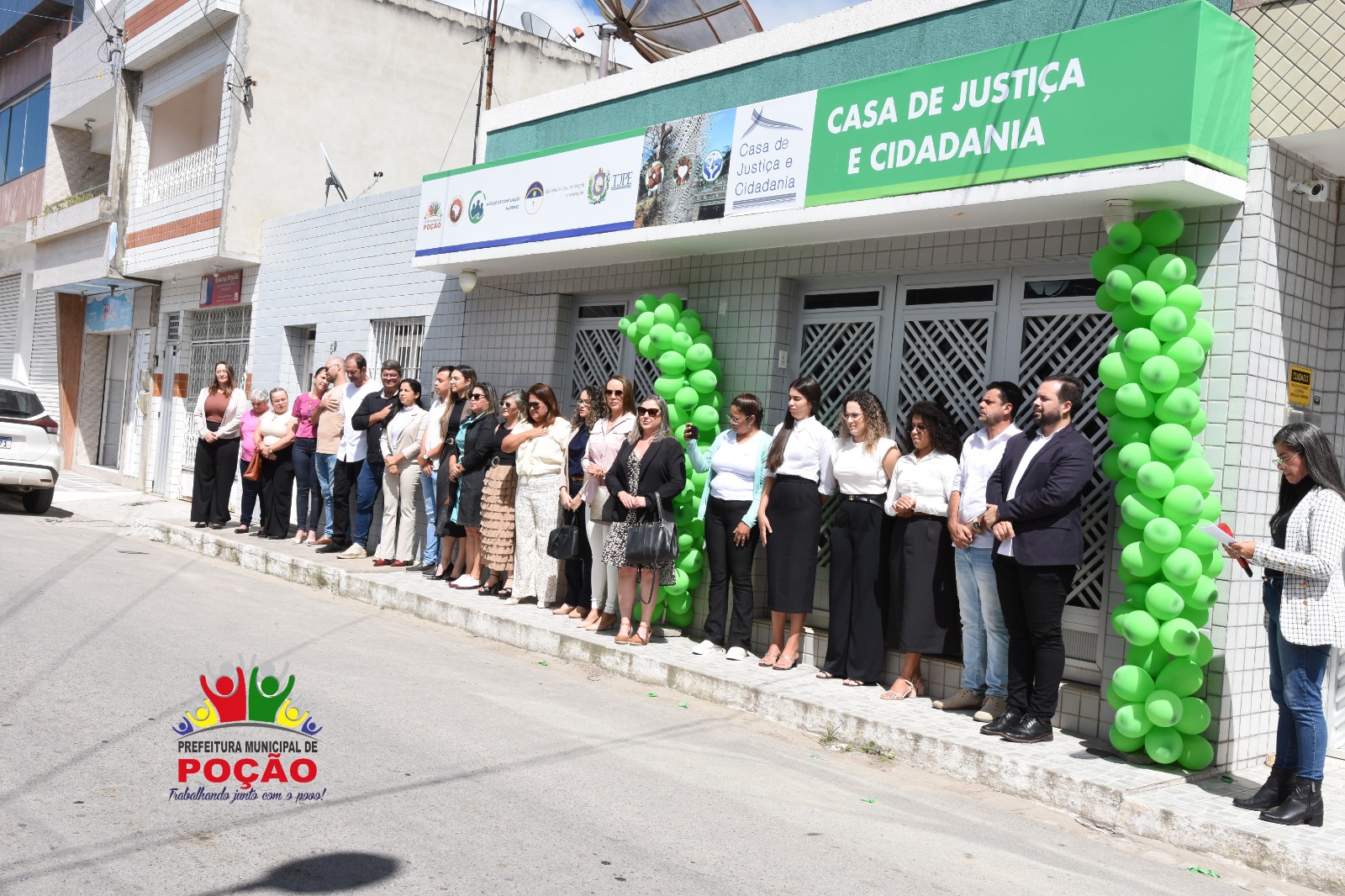 INAUGURAÇÃO DA CASA DA JUSTIÇA