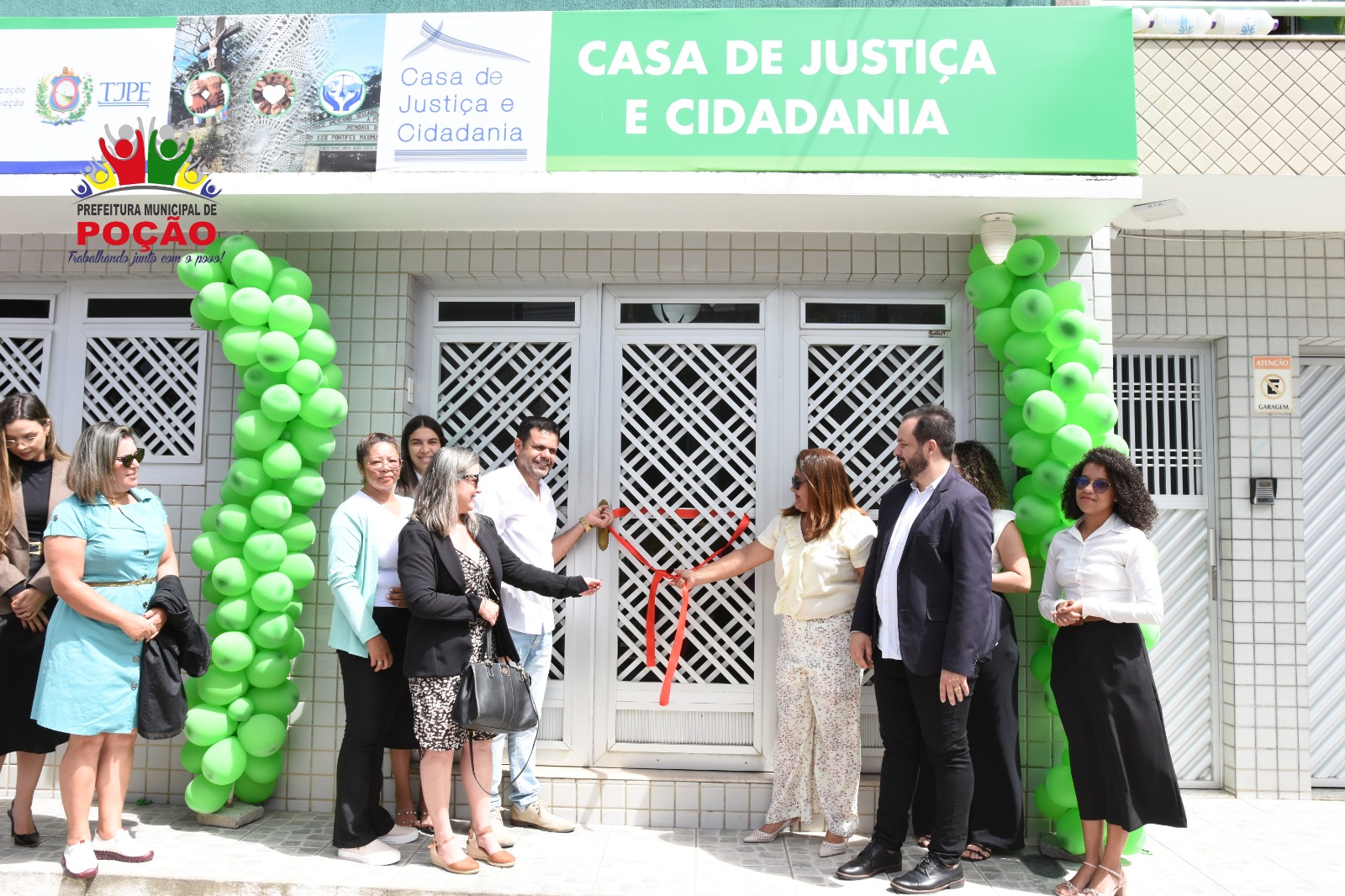AUTORIDADES PRESENTES NA INAUGURAÇÃO