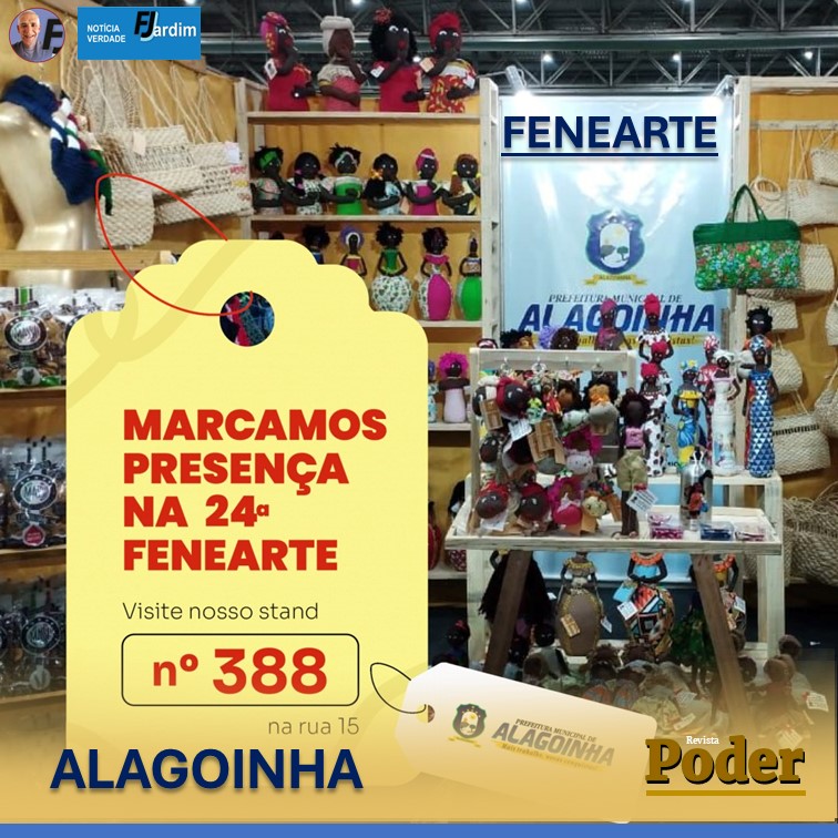 Alagoinha Brilha na Fenearte: Venha Celebrar Nosso Artesanato