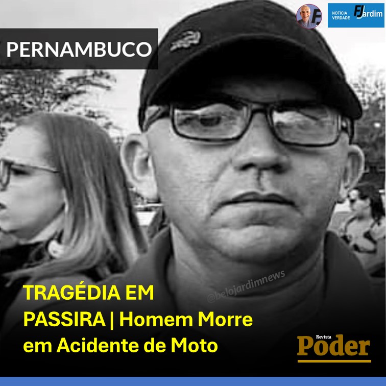 TRAGÉDIA EM PASSIRA | Homem Morre em Acidente de Moto