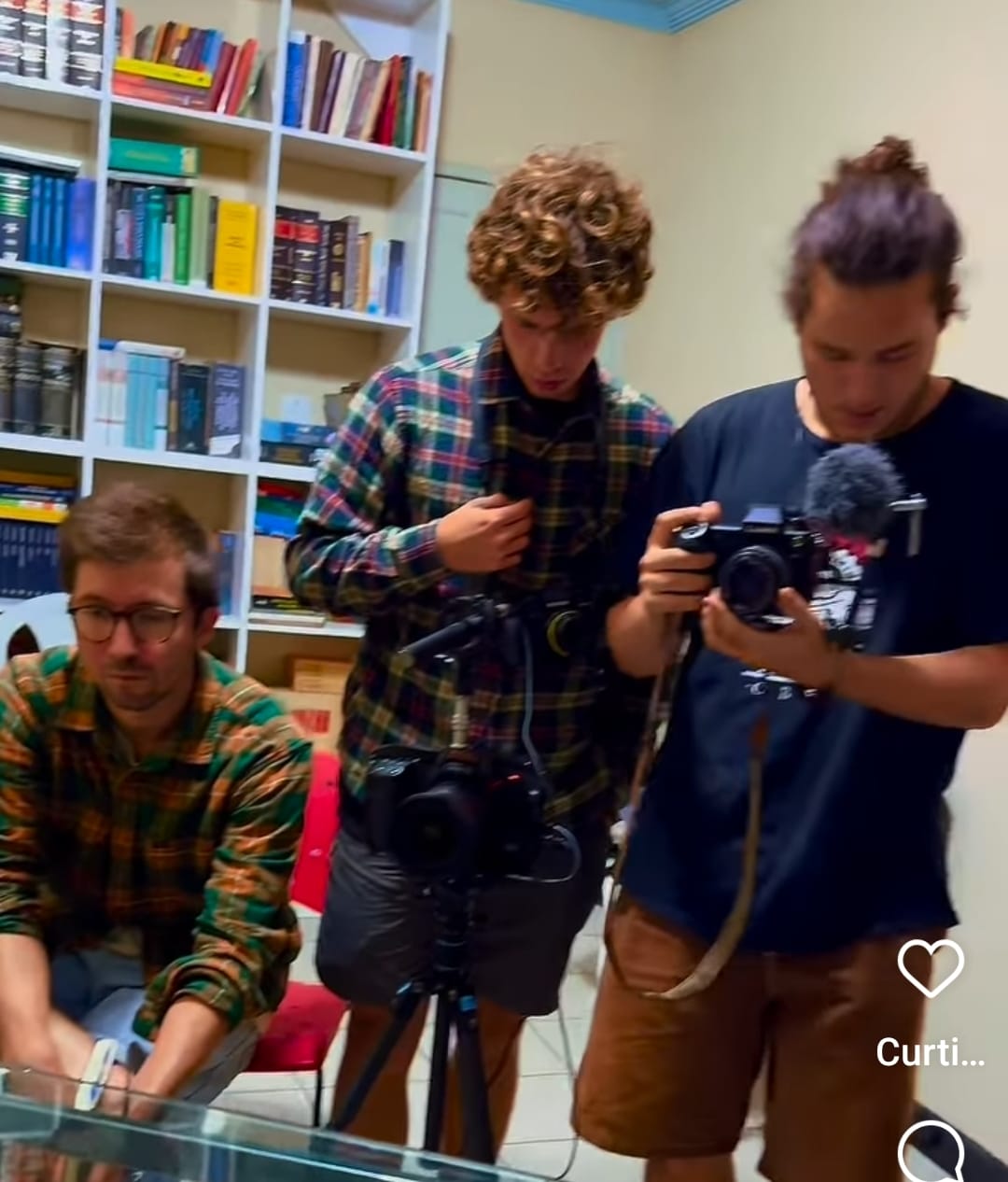 Estudantes da Itália