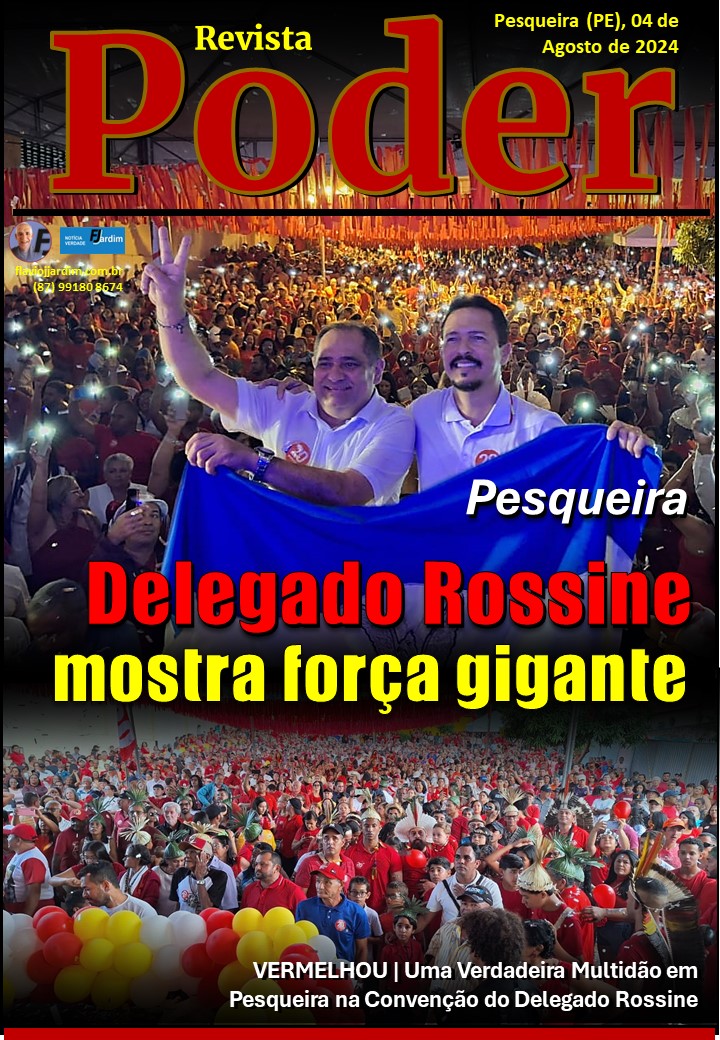 VERMELHOU | Uma Verdadeira Multidão em Pesqueira na Convenção do Delegado Rossine