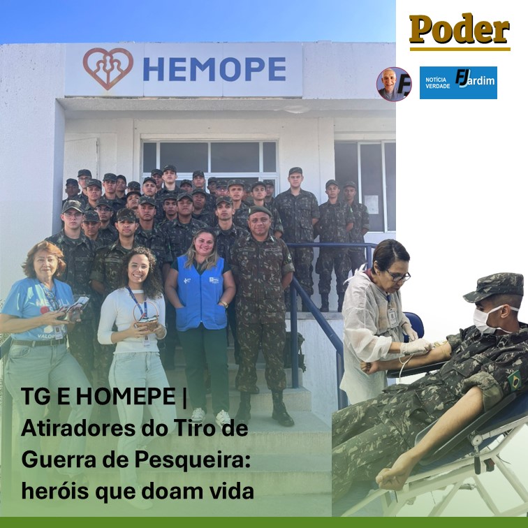 TG E HOMEPE | Atiradores do Tiro de Guerra de Pesqueira: heróis que doam vida