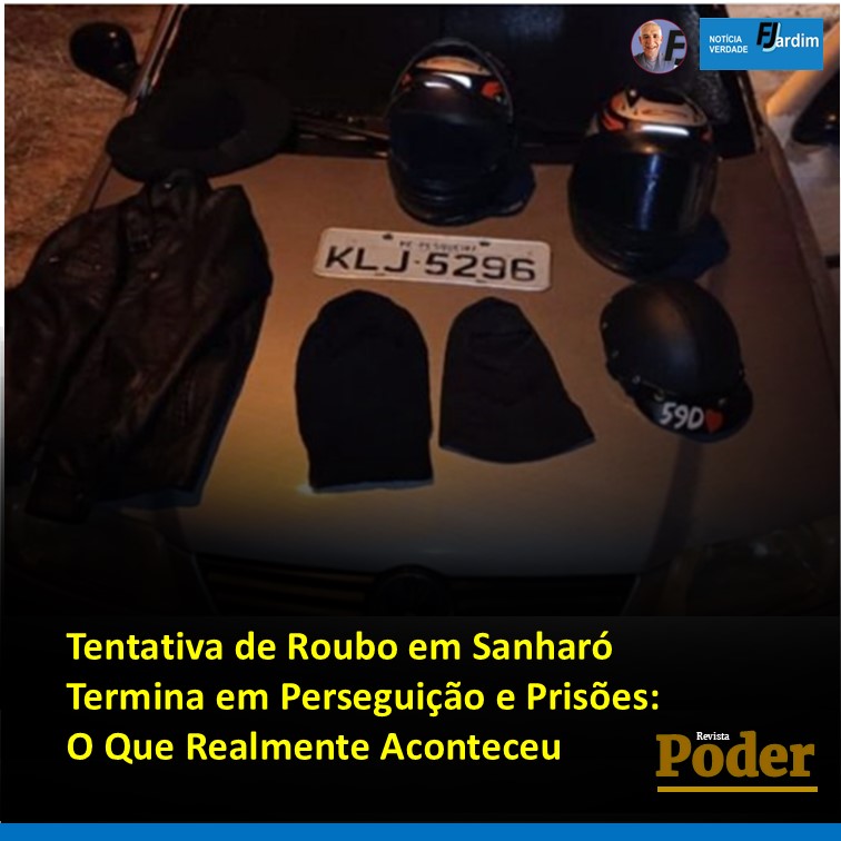Tentativa de Roubo em Sanharó Termina em Perseguição e Prisões: O Que Realmente Aconteceu