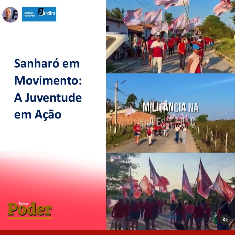 Sanharó em Movimento: A Juventude em Ação com César e Rodrigo Didier