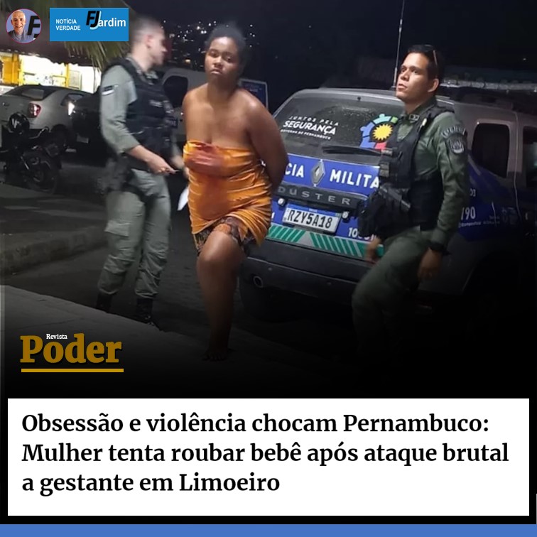 Obsessão e violência chocam Pernambuco: Mulher tenta roubar bebê após ataque brutal a gestante em Limoeiro