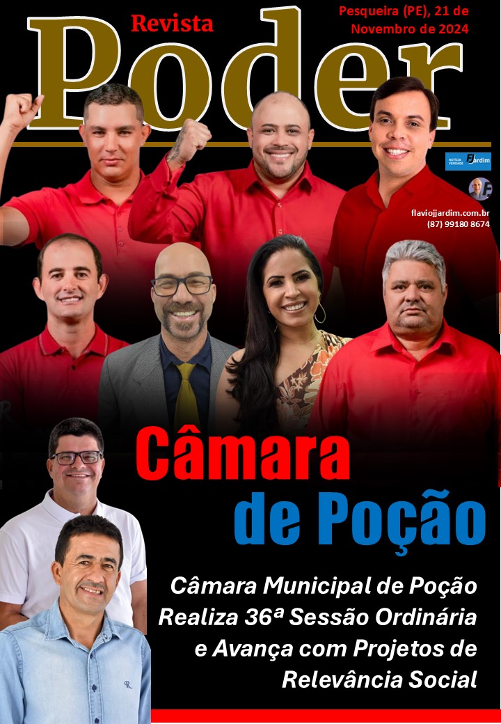 Câmara Municipal de Poção Realiza 36ª Sessão Ordinária e Avança com Projetos de Relevância Social