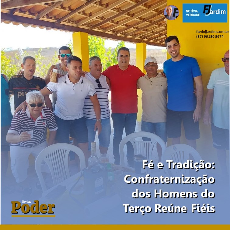 Fé e Tradição: Confraternização dos Homens do Terço Reúne Fiéis