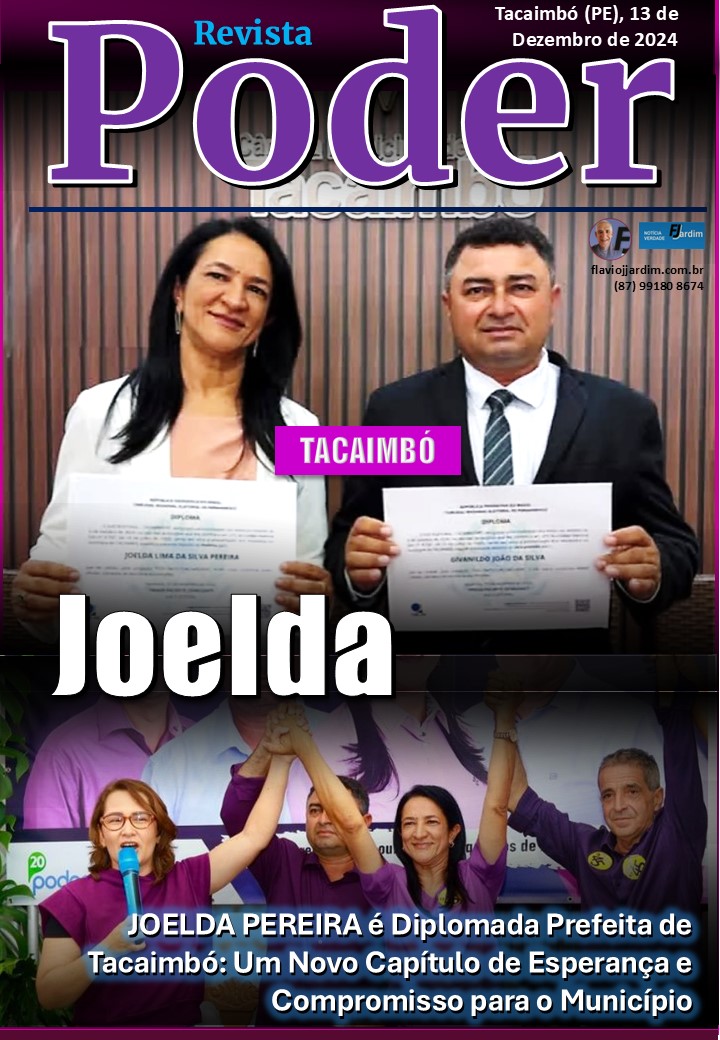 Joelda Pereira é Diplomada Prefeita de Tacaimbó: Um Novo Capítulo de Esperança e Compromisso para o Município