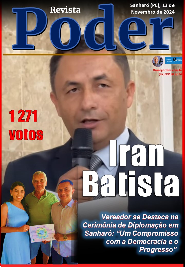 Iran Batista se Destaca na Cerimônia de Diplomação em Sanharó: “Um Compromisso com a Democracia e o Progresso”