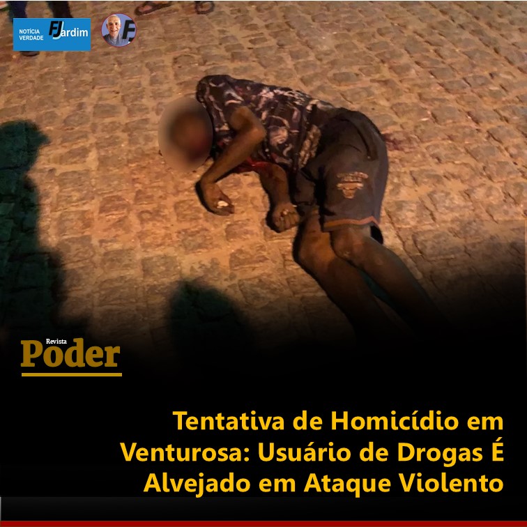 Tentativa de Homicídio em Venturosa: Usuário de Drogas É Alvejado em Ataque Violento