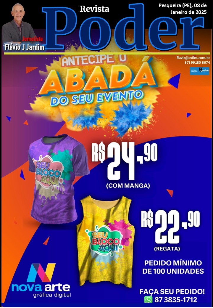 NOVA ARTE GRÁFICA | Carnaval de Pesqueira: Tradição, Alegria e Promoção Imperdível para Garantir Seu Abadá!
