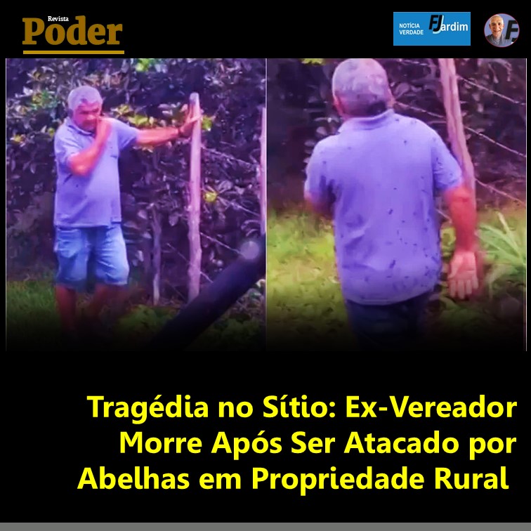 Tragédia no Sítio: Ex-Vereador de Tianguá Morre Após Ser Atacado por Abelhas em Propriedade Rural