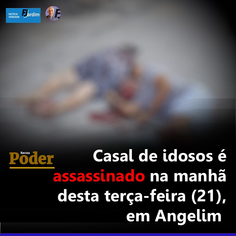 Casal de idosos é assassinado na manhã desta terça-feira (21), em Angelim