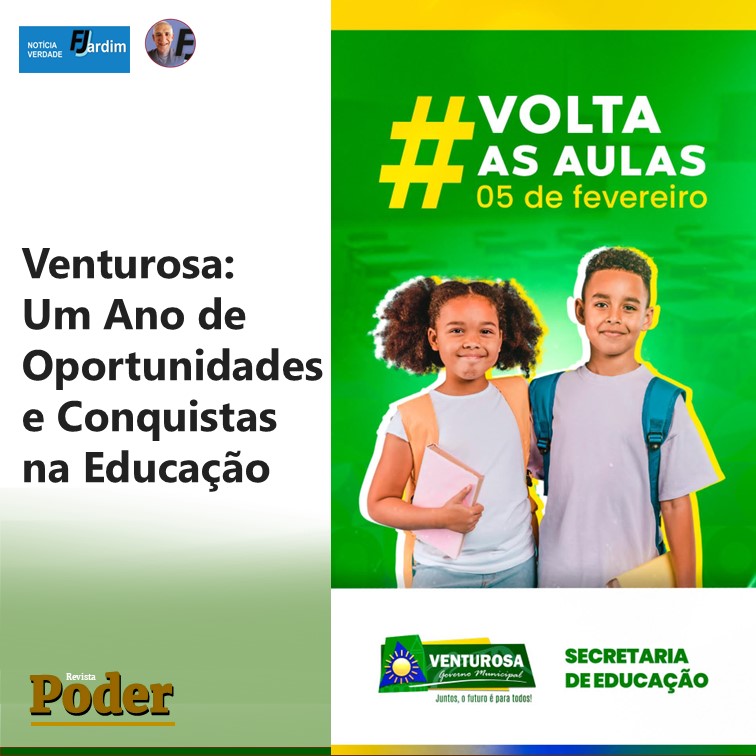 Venturosa: Um Ano de Oportunidades e Conquistas na Educação