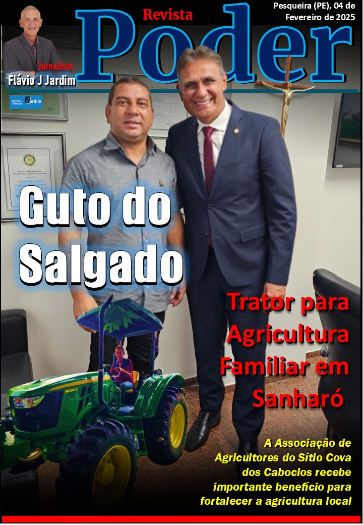 GUTO DO SALGADO E O Trator para Agricultura Familiar em Sanharó
