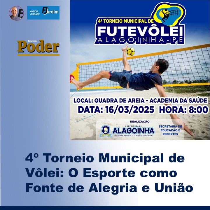 4º Torneio Municipal de Vôlei: O Esporte como Fonte de Alegria e União