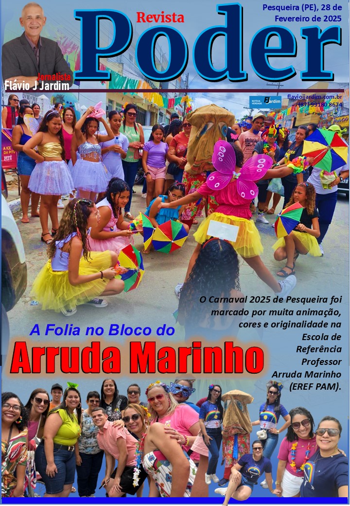 A Folia dos Alunos e Professores da Escola de Referência Professor Arruda Marinho: Um Carnaval de Alegria e Criatividade!