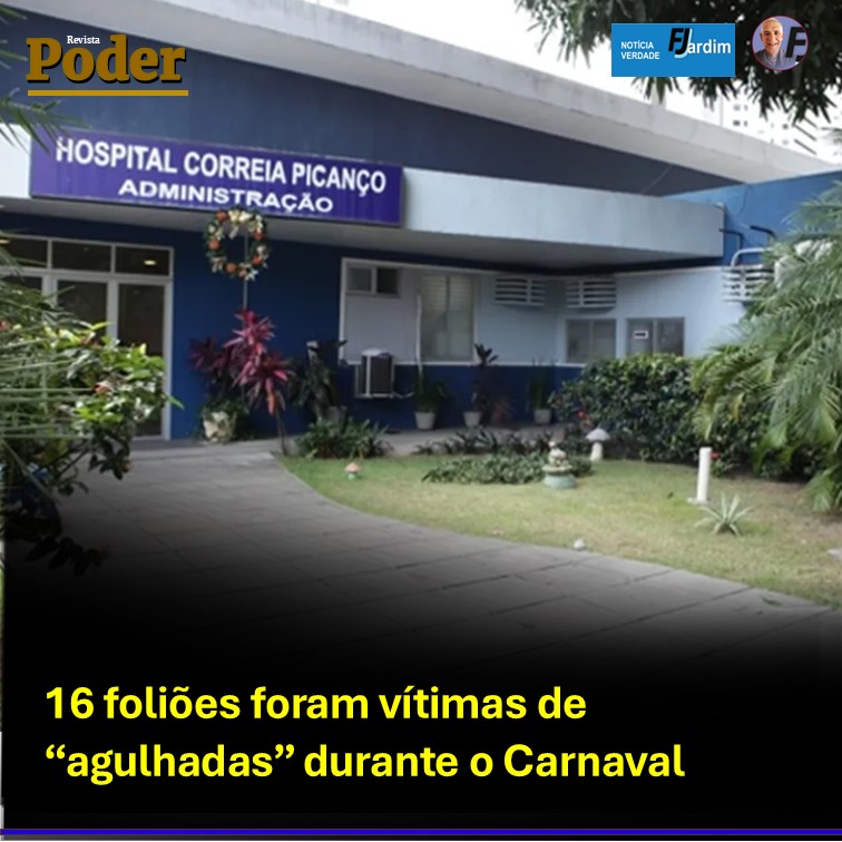 16 foliões foram vítimas de “agulhadas” durante o Carnaval