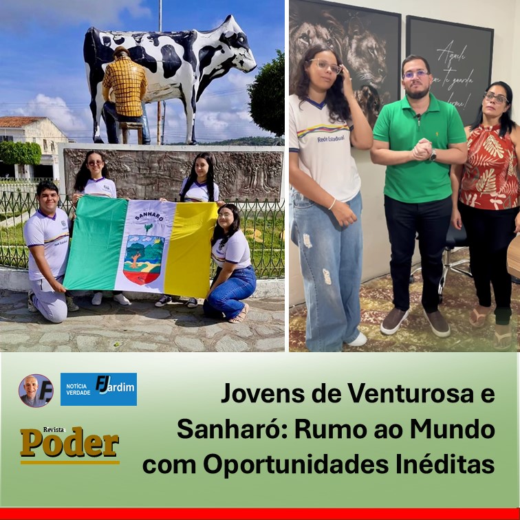 Jovens de Venturosa e Sanharó: Rumo ao Mundo com Oportunidades Inéditas