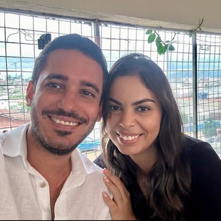 Prefeito Guilherme e Giselly, secretária de Turismo e Cultura
