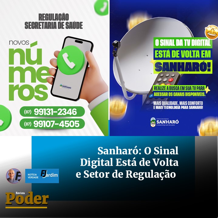 Sanharó: O Sinal Digital Está de Volta e Setor de Regulação