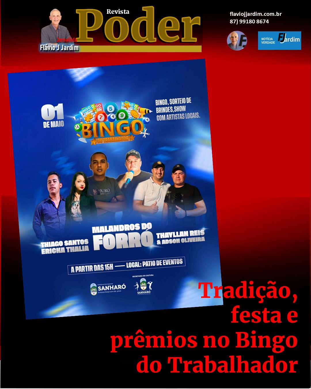 Tradição, festa e prêmios no Bingo do Trabalhador