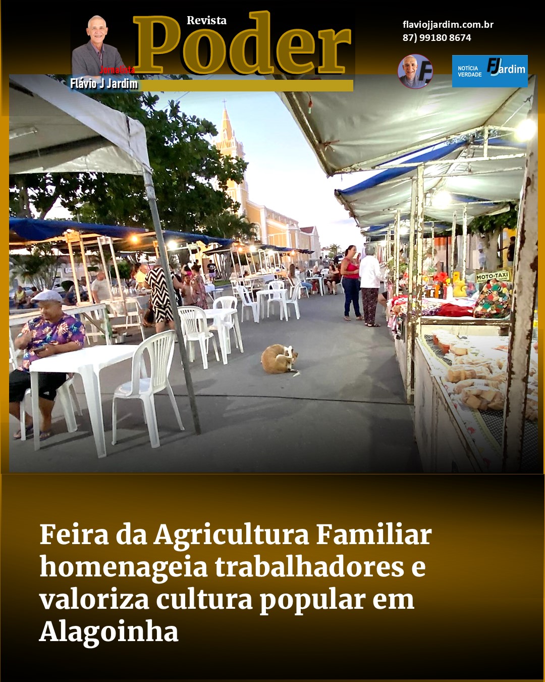 Feira da Agricultura Familiar homenageia trabalhadores e valoriza cultura popular em Alagoinha