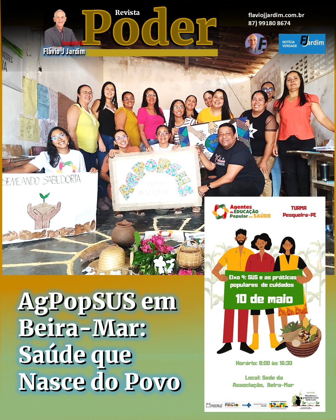 AgPopSUS em Beira-Mar: Saúde que Nasce do Povo