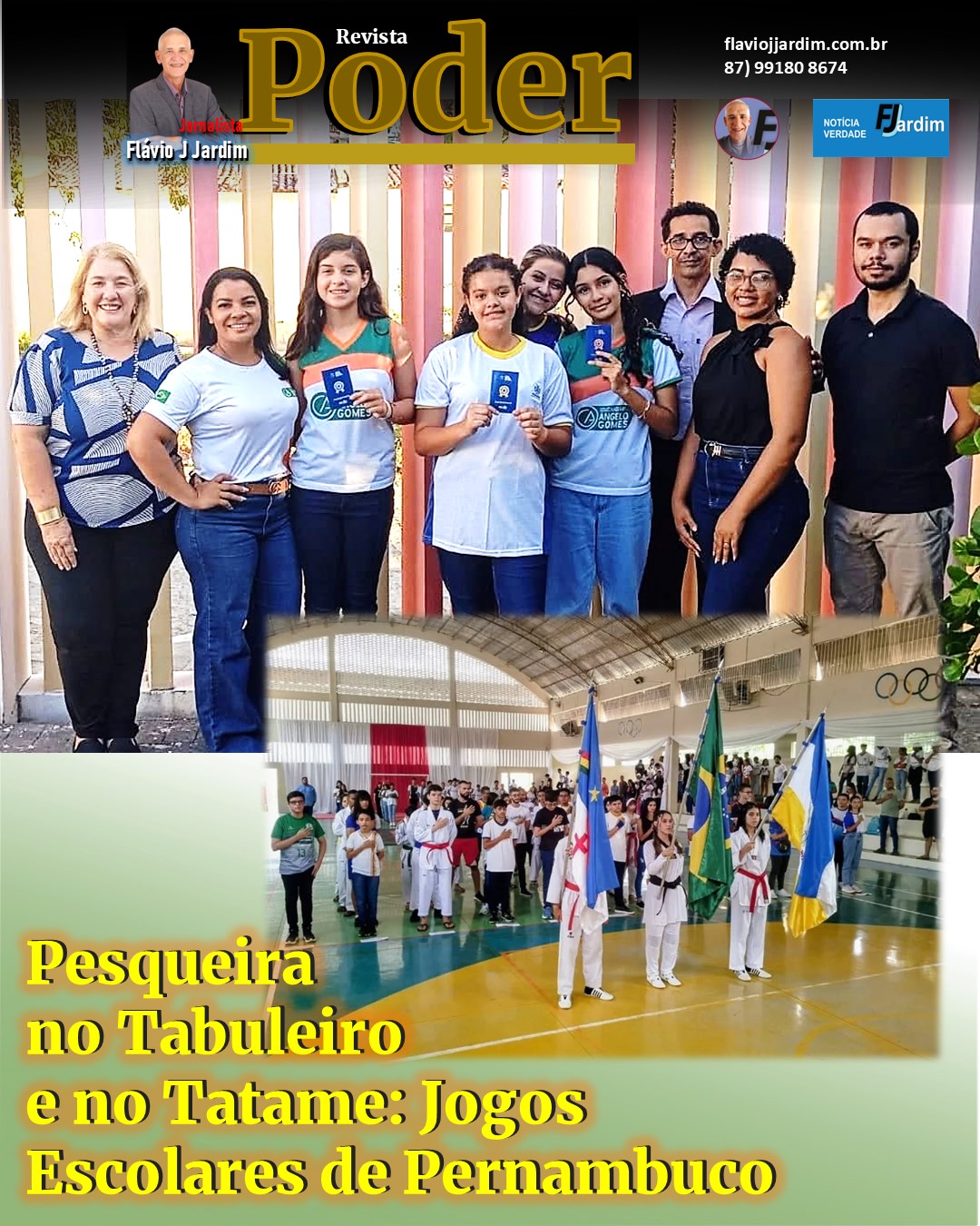 JOGOS ESCOLARES DE PERNAMBUCO | Pesqueira no Tabuleiro e no Tatame