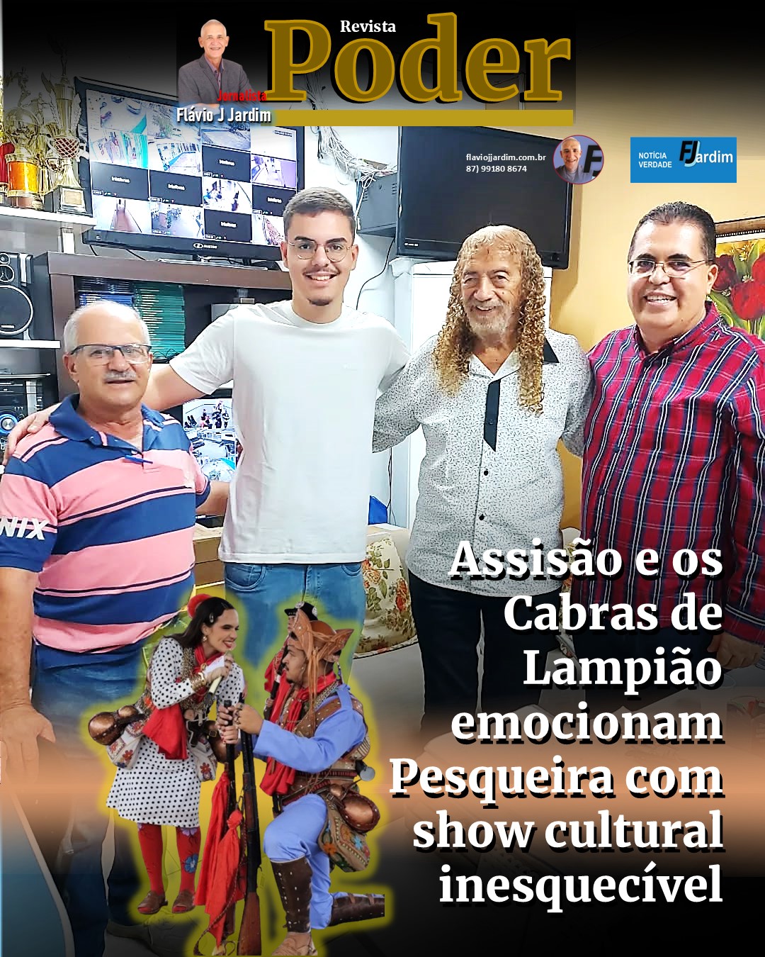 🎭 Assisão e os Cabras de Lampião emocionam Pesqueira com show cultural inesquecível