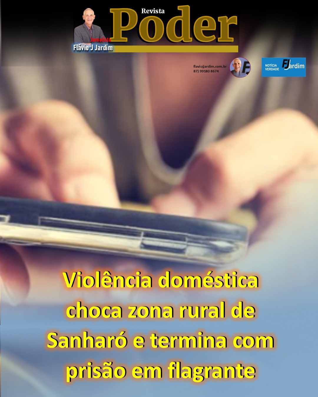 👮‍♀️ Violência doméstica choca zona rural de Sanharó e termina com prisão em flagrante