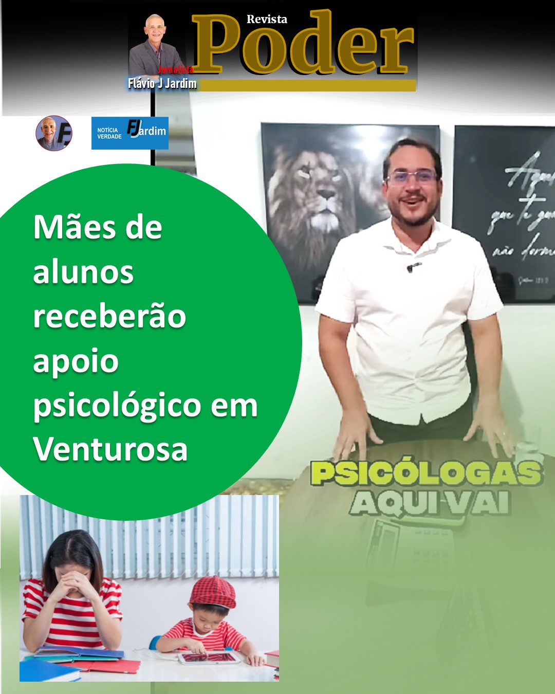 Acolhimento nas Escolas: Mães de Alunos Receberão Apoio Psicológico em Venturosa
