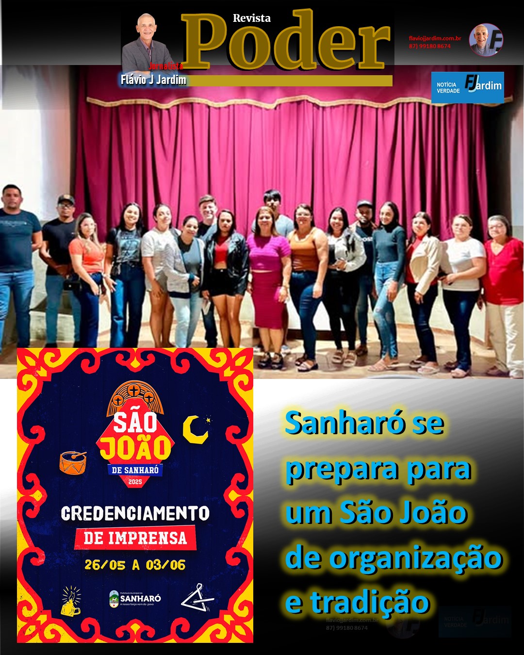 Sanharó se prepara para um São João de organização e tradição