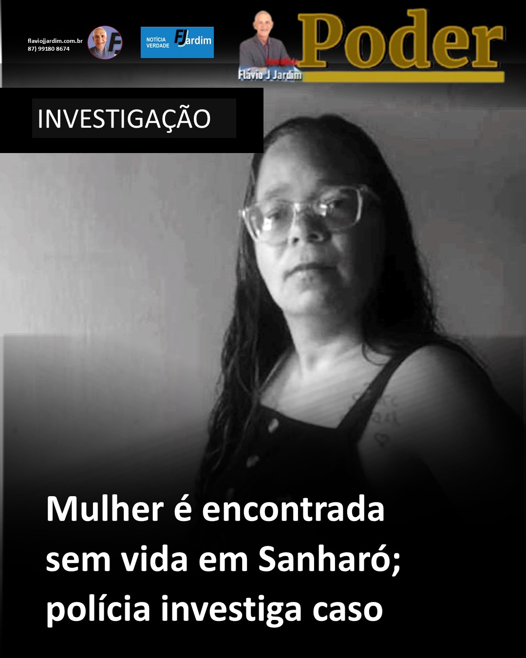 Mulher é encontrada sem vida em Sanharó; polícia investiga caso