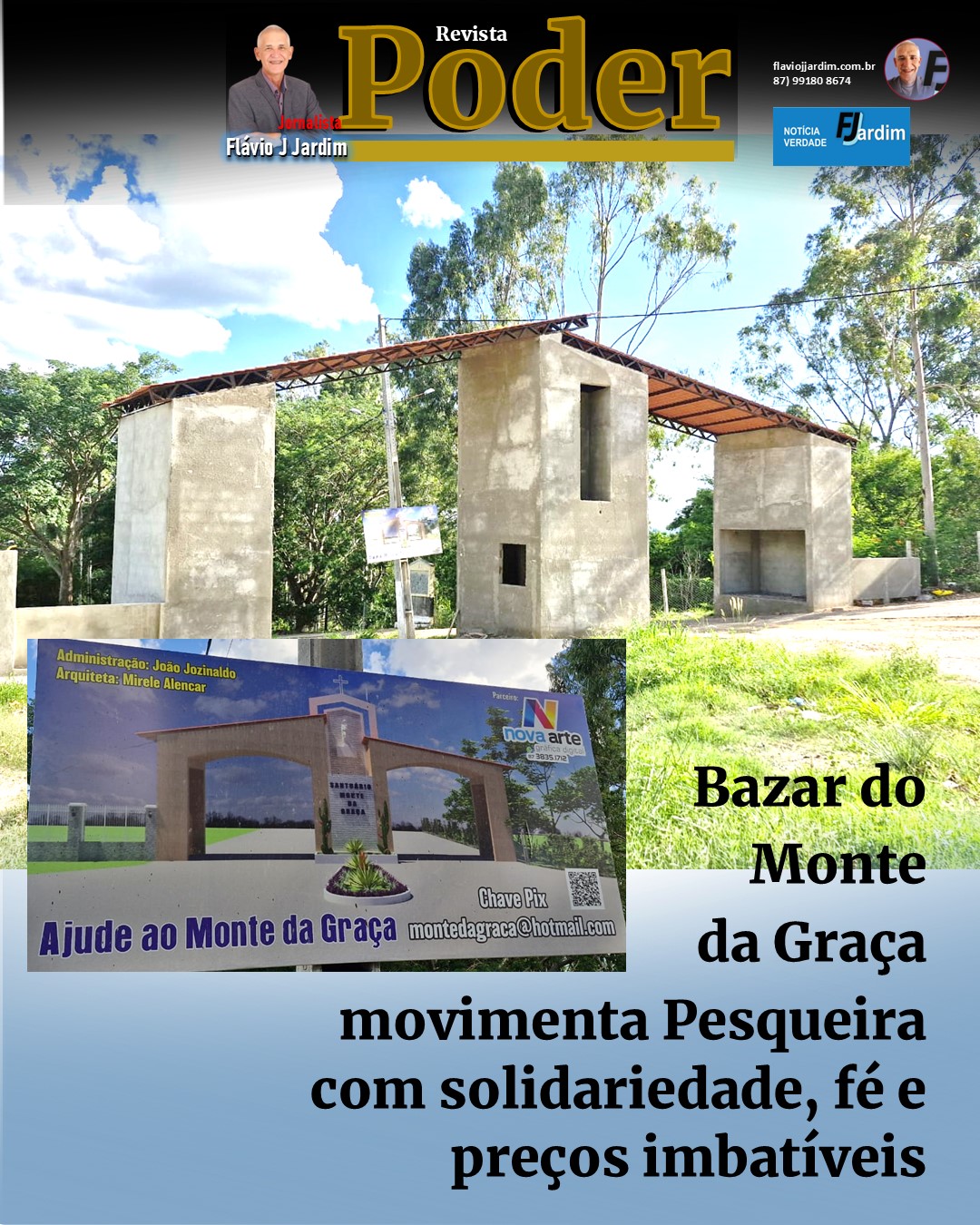 Bazar do Monte da Graça movimenta Pesqueira com solidariedade, fé e preços imbatíveis