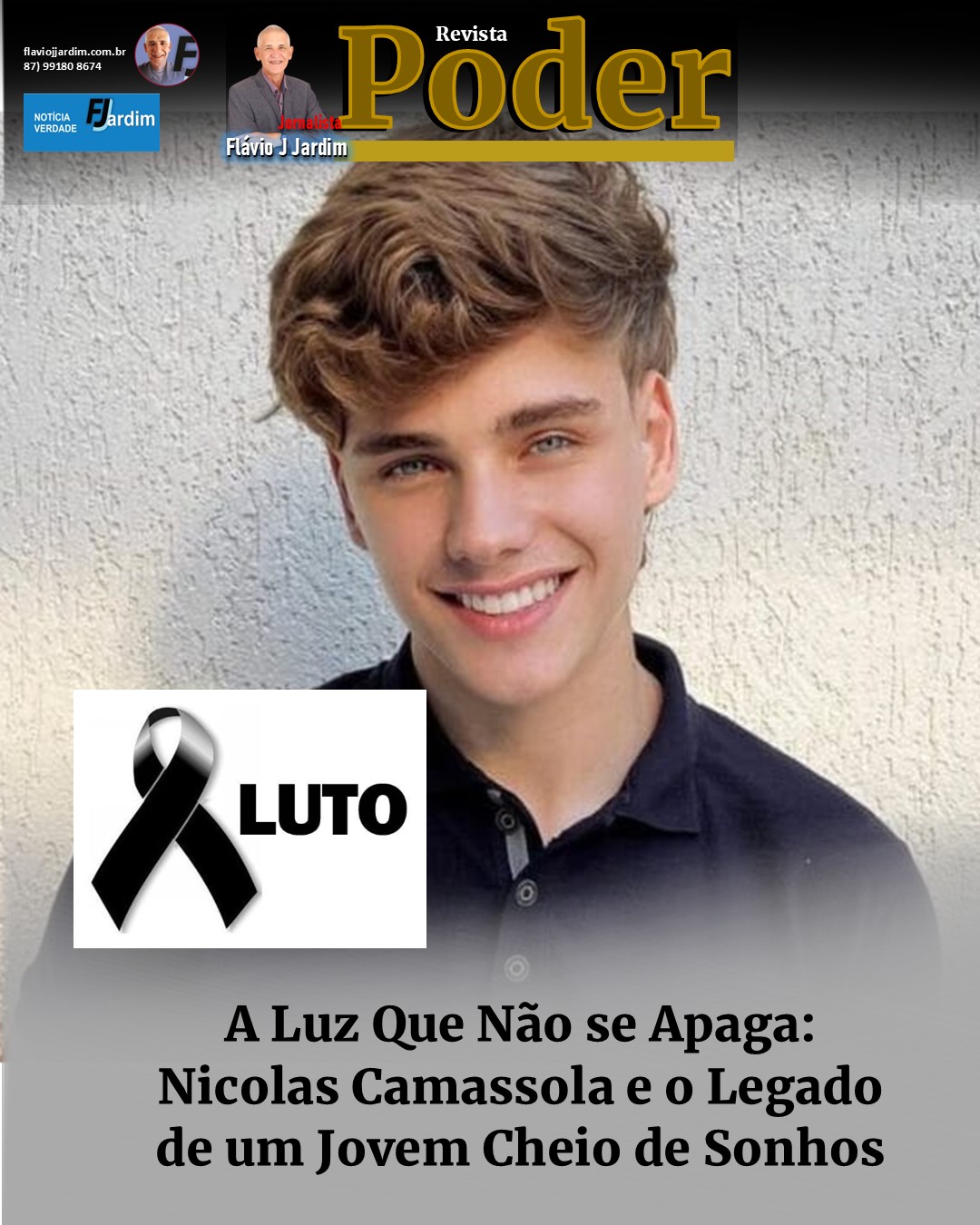 A Luz Que Não se Apaga: Nicolas Camassola e o Legado de um Jovem Cheio de Sonhos