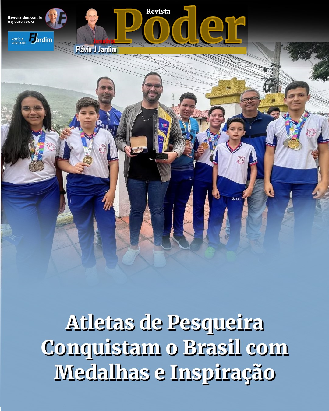 Atletas de Pesqueira Conquistam o Brasil com Medalhas e Inspiração