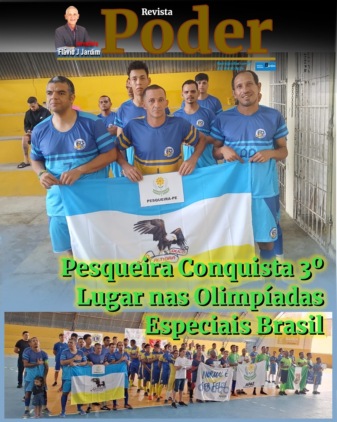 Pesqueira Conquista 3º Lugar nas Olimpíadas Especiais Brasil
