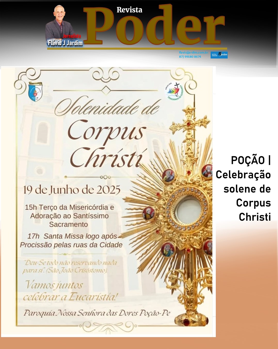 POÇÃO | Celebração solene de Corpus Christi