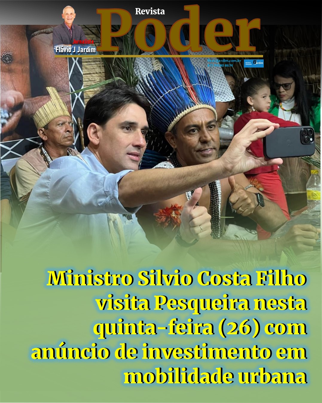 Ministro Silvio Costa Filho visita Pesqueira nesta quinta-feira (26) com anúncio de investimento em mobilidade urbana