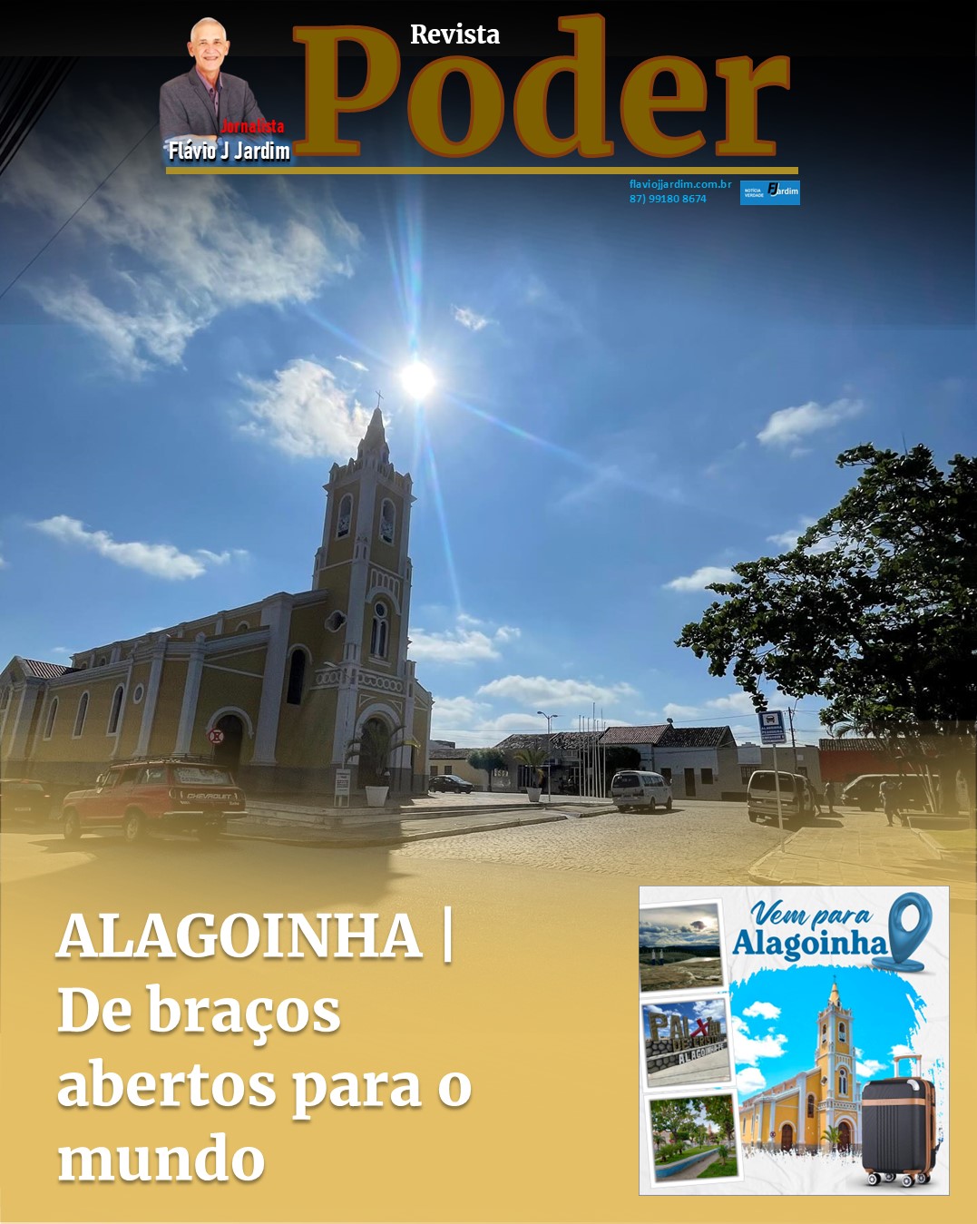 ALAGOINHA| De braços abertos para o mundo