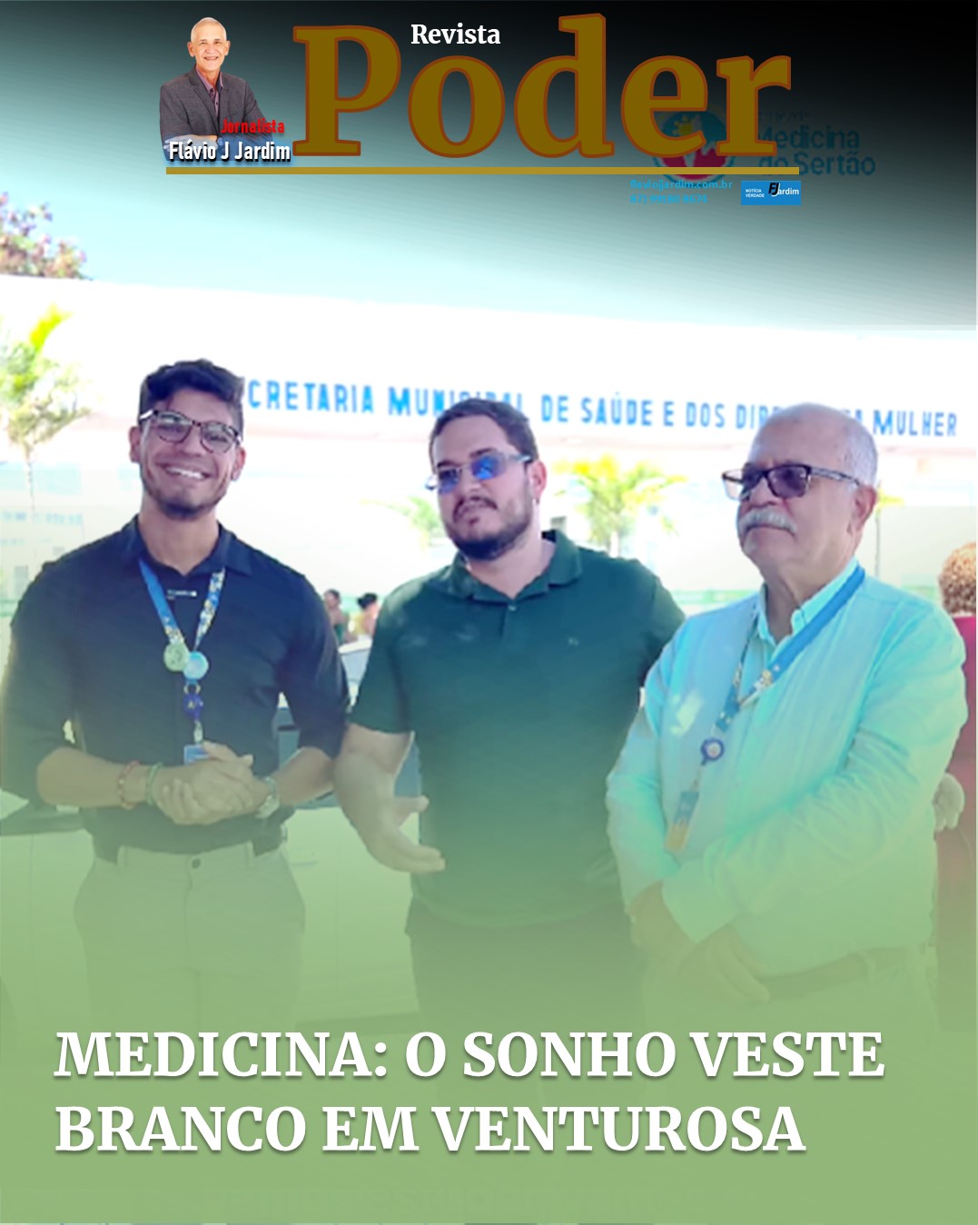 O SONHO VESTE BRANCO EM VENTUROSA