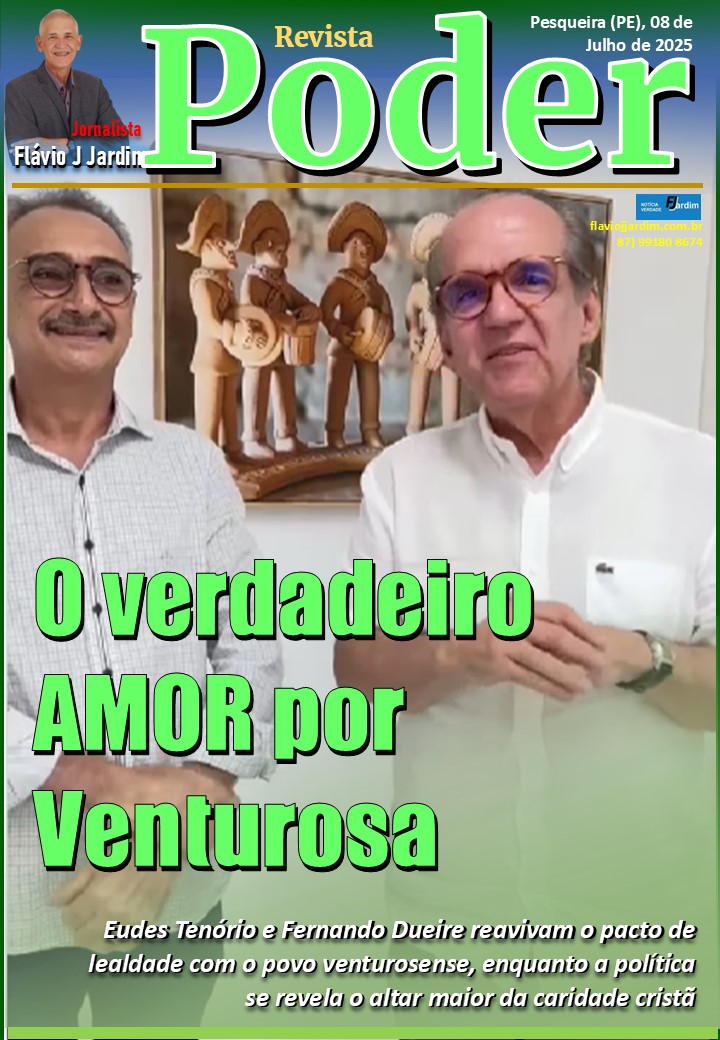 DR. EUDES TENÓRIO E O SENADOR: O Verdadeiro Amor por Venturosa