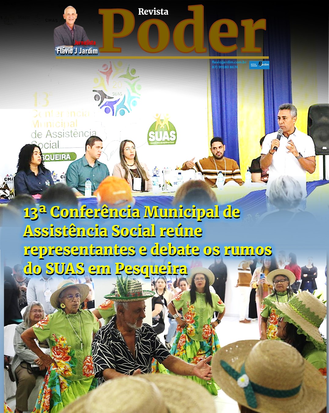 13ª Conferência Municipal de Assistência Social reúne representantes e debate os rumos do SUAS em Pesqueira
