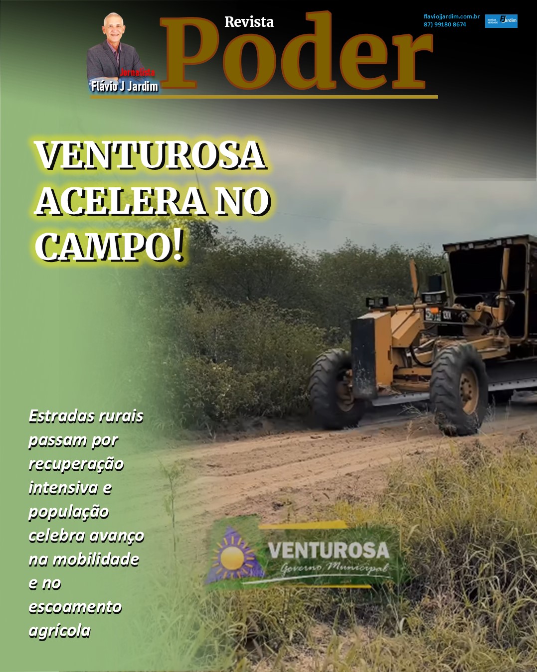 VENTUROSA ACELERA NO CAMPO!