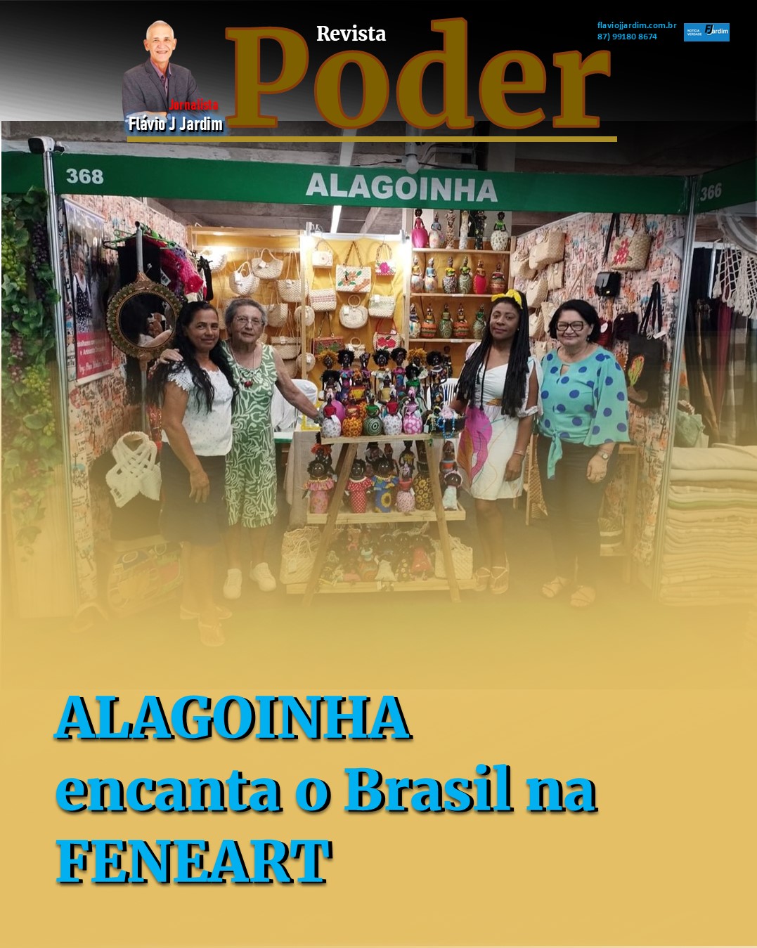 ALAGOINHA encanta o Brasil na FENEART