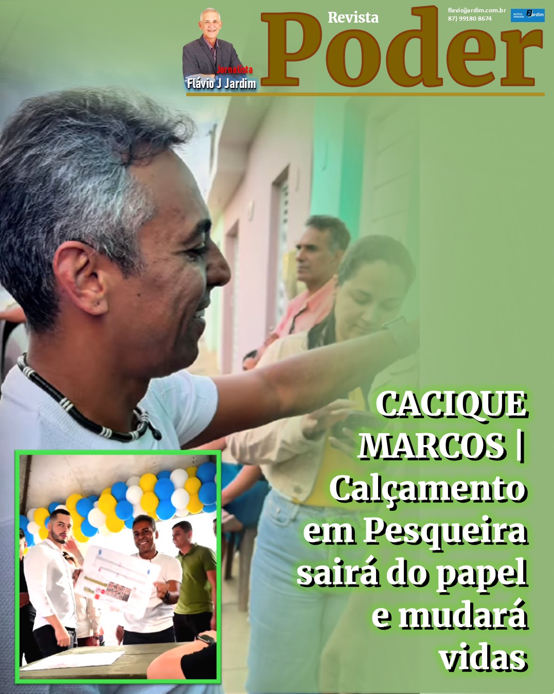 CACIQUE MARCOS | Calçamento em Pesqueira sairá do papel e mudará vidas