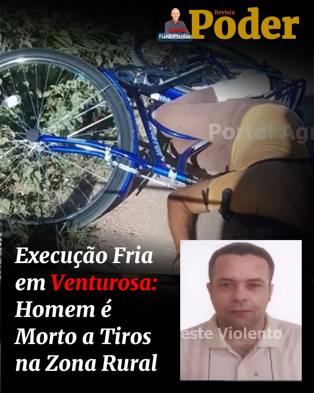 🔫 Execução Fria em Venturosa: Homem é Morto a Tiros na Zona Rural